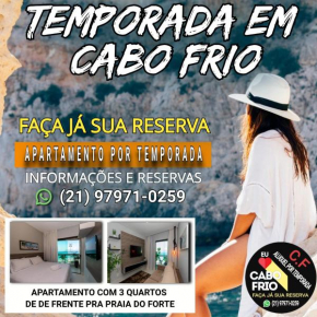 Apartamento por temporada Cabo Frio